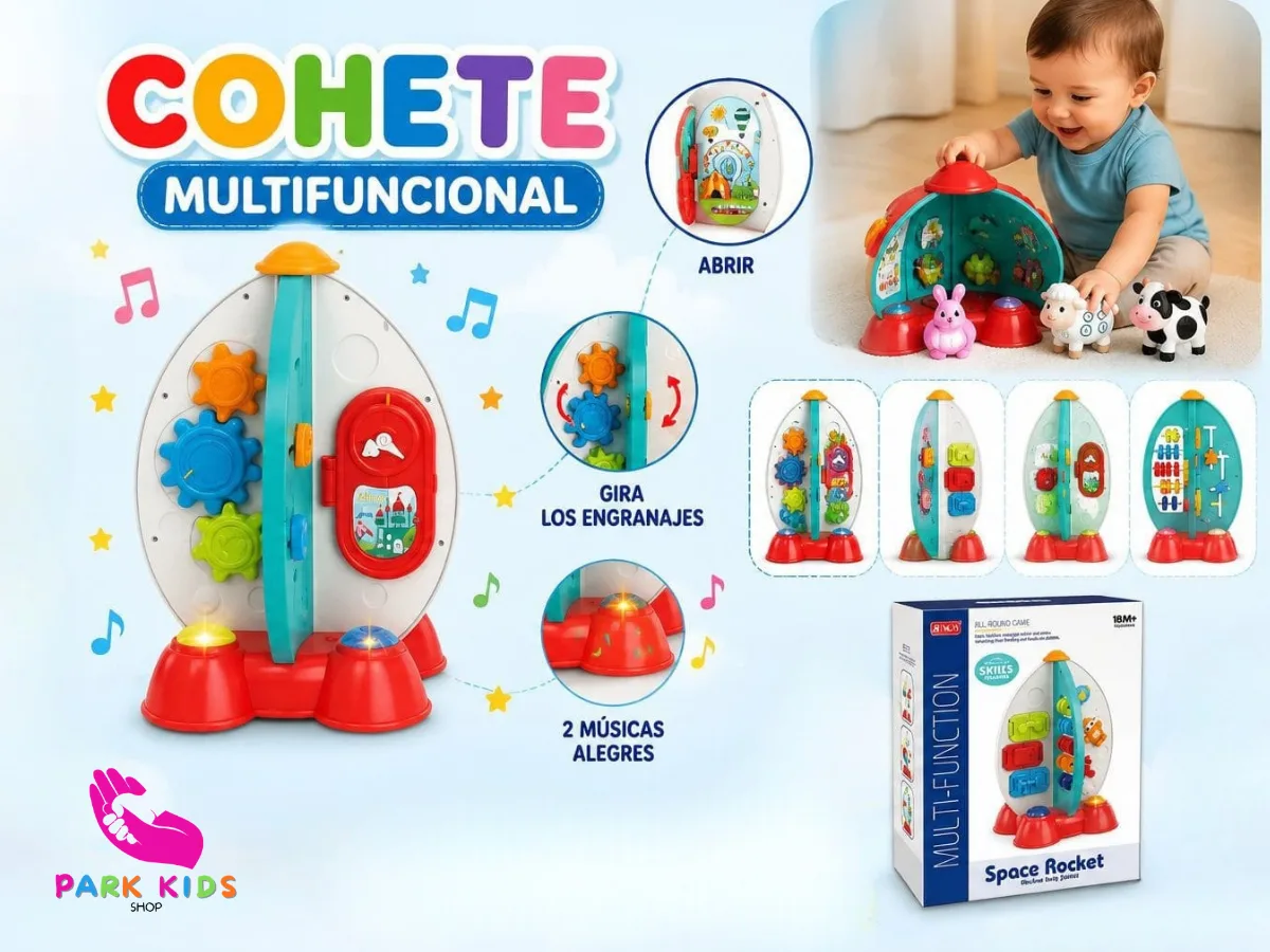 Cohete Multifuncional Space Rocket